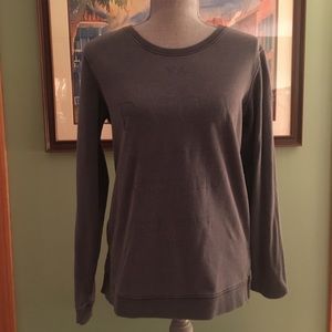 RVCA grey small sweatshirt with decal